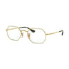Óculos de Grau Unissex Ray Ban RB6456 2500 53 Metal Dourada