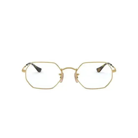 Óculos de Grau Unissex Ray Ban RB6456 2500 53 Metal Dourada - Ótica Vision Care