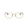 Óculos de Grau Unissex Ray Ban RB6456 2500 53 Metal Dourada
