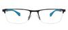 Óculos de Grau Hugo Boss 1080 FLL 54 Azul Fosco