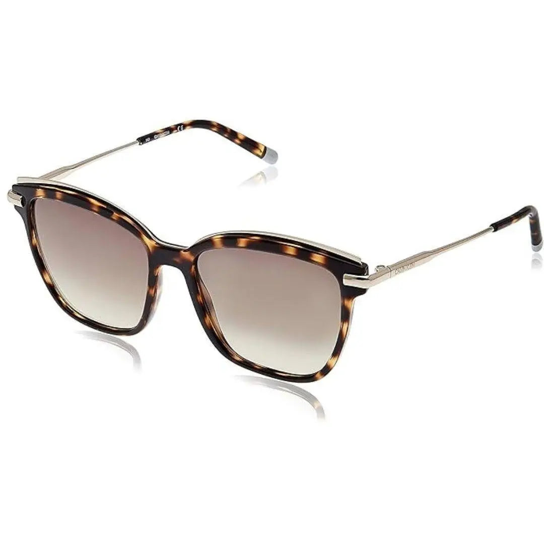 Óculos De Sol Calvin Klein Ck1237S 214/55 Tartaruga - Ótica Vision Care