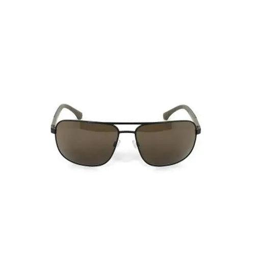 Óculos de Sol Emporio Armani Ea2084 Marrom 3001/73 63 - Ótica FagLux