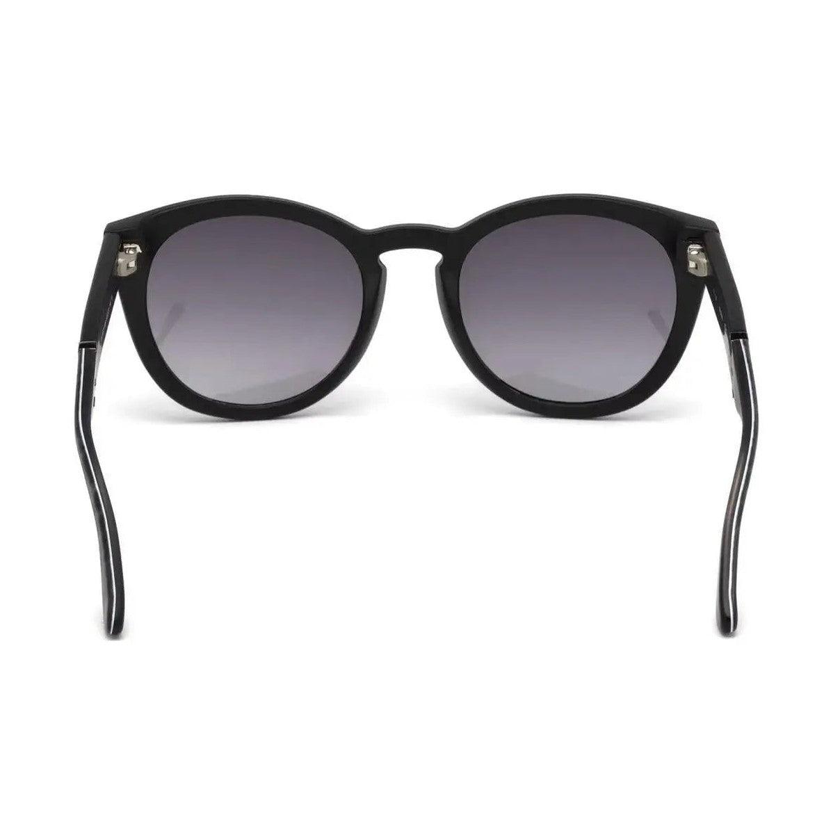 Óculos de Sol Guess Gu7473 02B 52 Preto Fosco/Cinza Gradiente - Ótica FagLux