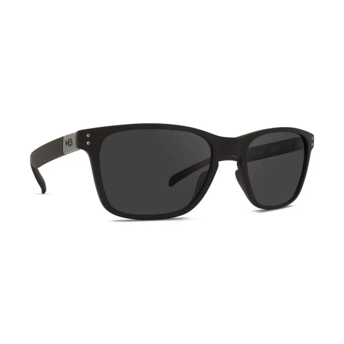 Óculos De Sol Hb Gipps Ii Matte Black Gray - Ótica FagLux
