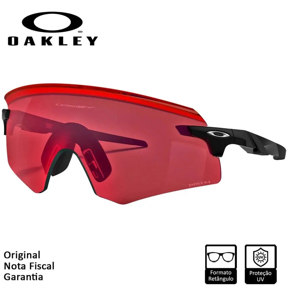 Óculos de Sol Oakley Encoder Polished Black Prizm Field - OO9471 - 0236 - Ótica Vision Care