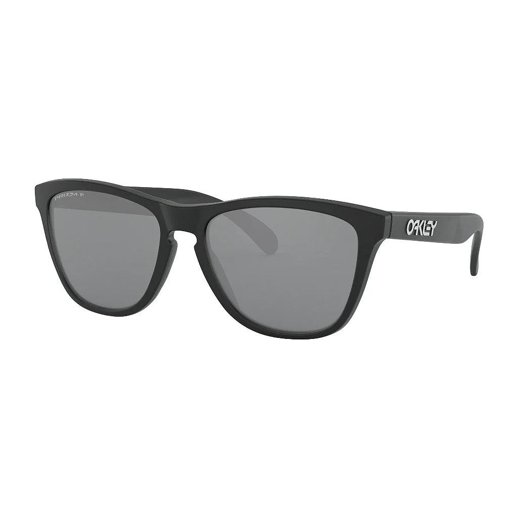 Óculos de Sol Oakley Frogskins Matte Black Prizm Polarized - Ótica FagLux