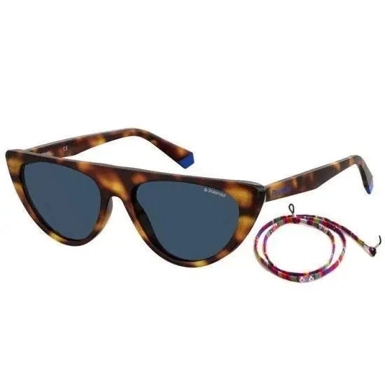 Oculos De Sol Polaroid Havana Blue - Ótica Vision Care