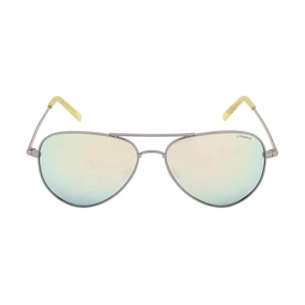 Óculos de Sol Polaroid Pld6012/N 6Lb Jb 56 Prata/Cinza Polarizado - Ótica FagLux
