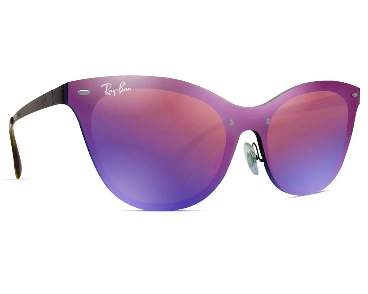 Óculos de Sol Ray Ban Blaze Cat Eye RB3580N 153/7V - 43 - Ótica Vision Care