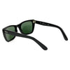 Óculos De Sol Ray Ban Caribbean Rb2248 901/31 52mm Quadrado G15 Preto Preto