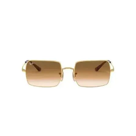 Óculos de Sol Ray Ban Rectangle RB 1969L 9147/51 - Dourado/Marrom Degrade - Ótica Vision Care