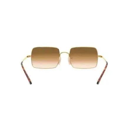 Óculos de Sol Ray Ban Rectangle RB 1969L 9147/51 - Dourado/Marrom Degrade - Ótica FagLux