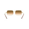Óculos de Sol Ray Ban Rectangle RB 1969L 9147/51 - Dourado/Marrom Degrade