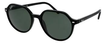 Óculos de Sol Ray-Ban Thalia RB2195 901/31 Black Green 55 - Ótica FagLux