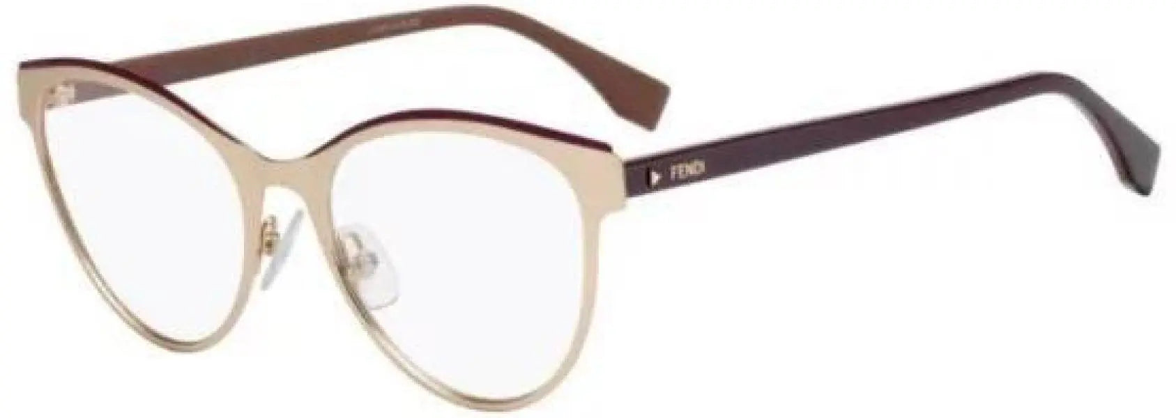 Óculos Fendi Ff0278 Vo1 53 +AC0 - Dourado/Vermelho +AC0 - 3 - Ótica Vision Care