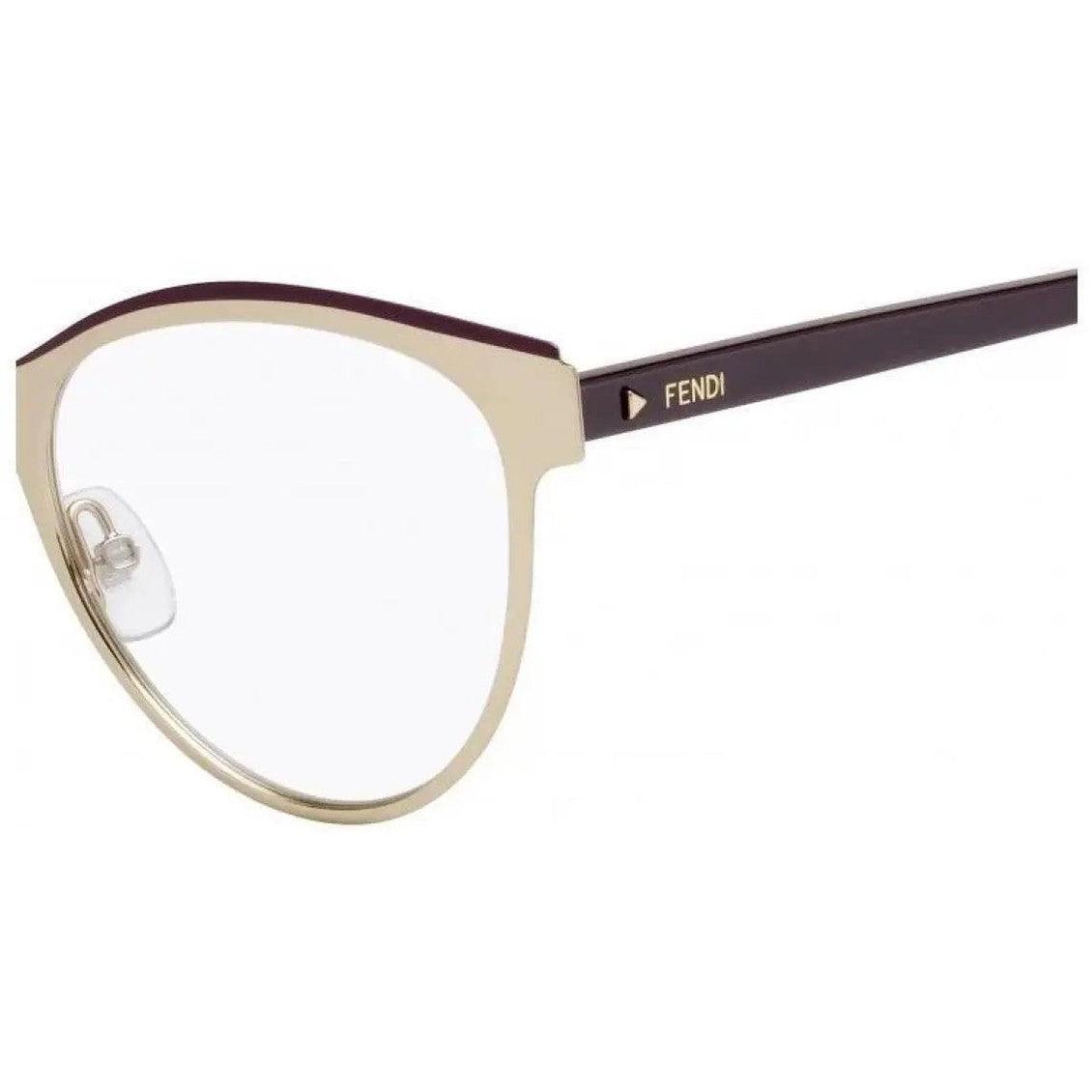 Óculos Fendi Ff0278 Vo1 53 +AC0- Dourado/Vermelho +AC0- 3 - Ótica FagLux