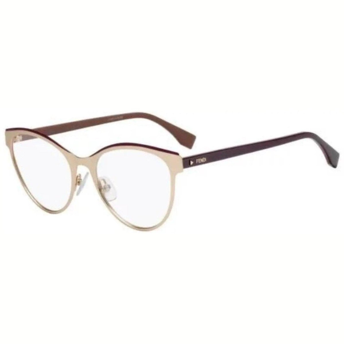 Óculos Fendi Ff0278 Vo1 53 +AC0- Dourado/Vermelho +AC0- 3 - Ótica FagLux