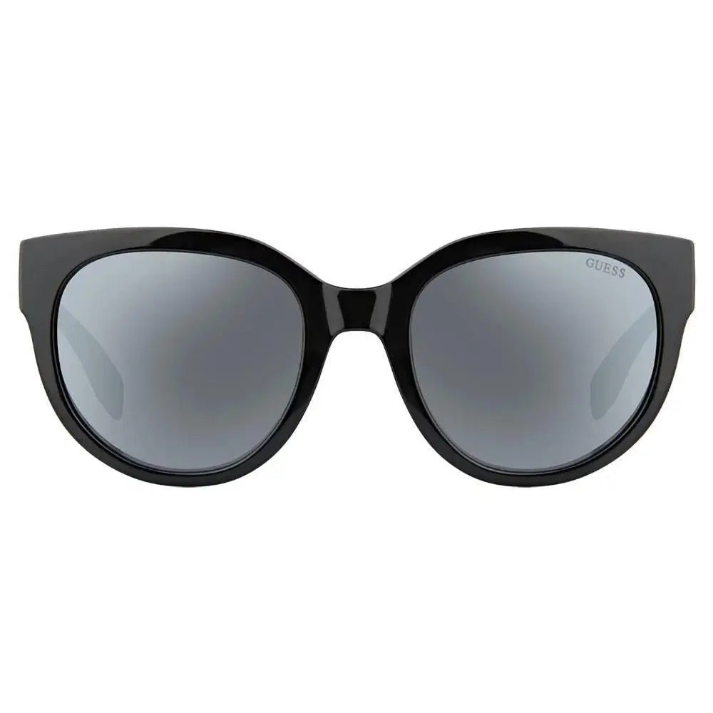 Óculos Guess Gu7439 01A 54 +AC0 - Preto/Cinza Espelhado - Ótica Vision Care