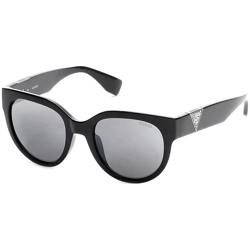 Óculos Guess Gu7439 01A 54 +AC0 - Preto/Cinza Espelhado - Ótica Vision Care