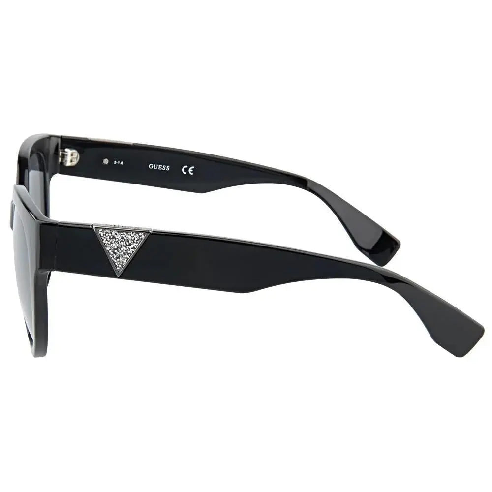 Óculos Guess Gu7439 01A 54 +AC0 - Preto/Cinza Espelhado - Ótica Vision Care