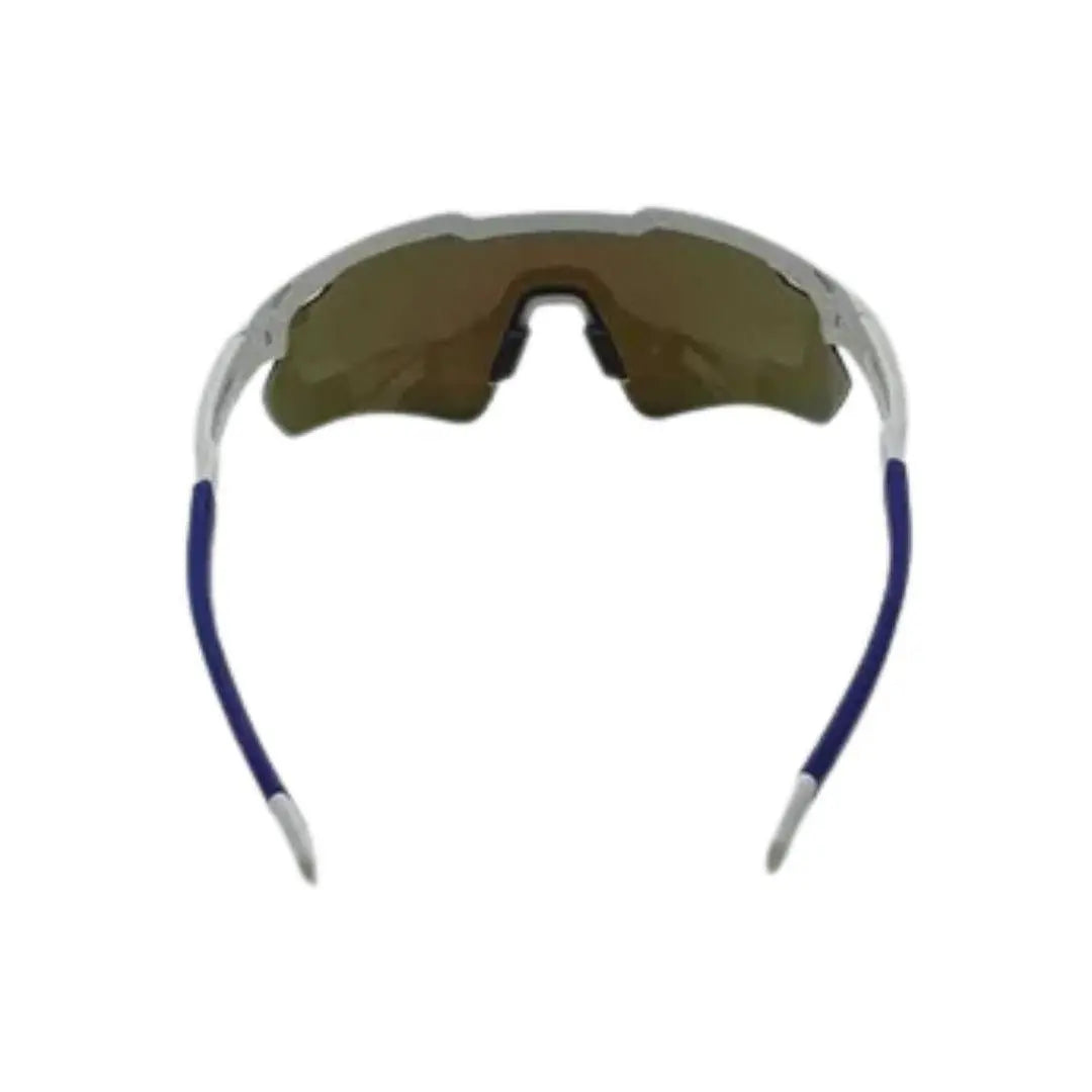 Oculos Hb Shield Evo 2.0 Pearled White Blue Chro - Ótica Vision Care