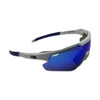 Oculos Hb Shield Evo 2.0 Pearled White Blue Chro