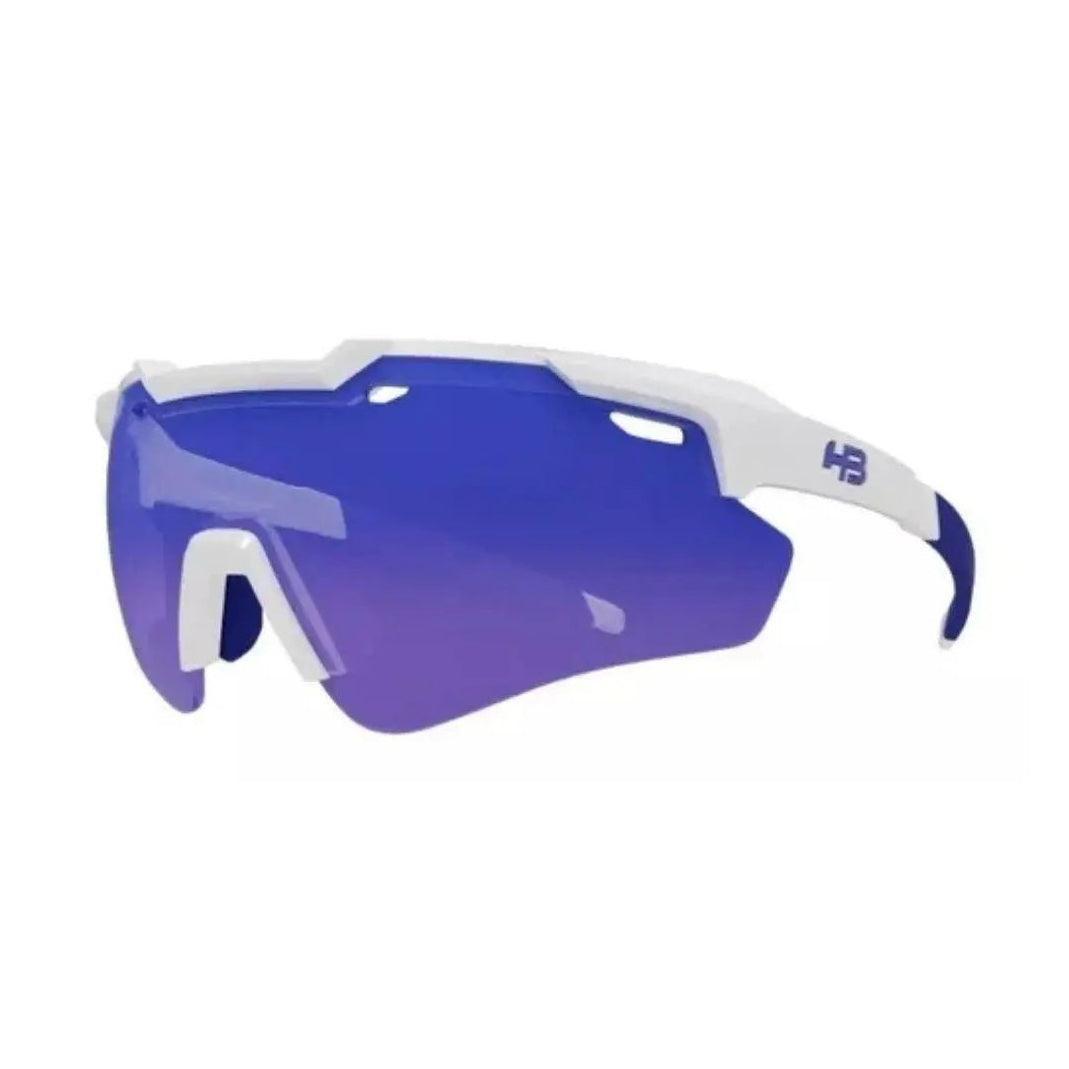 Oculos Hb Shield Evo 2.0 Pearled White Blue Chro - Ótica FagLux