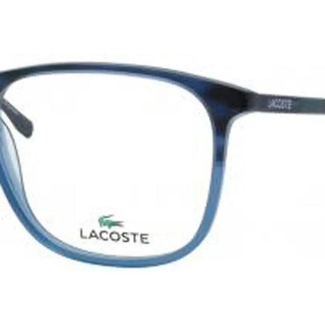 Óculos Lacoste Masculino L2823 424 Preto/Azul - Ótica FagLux