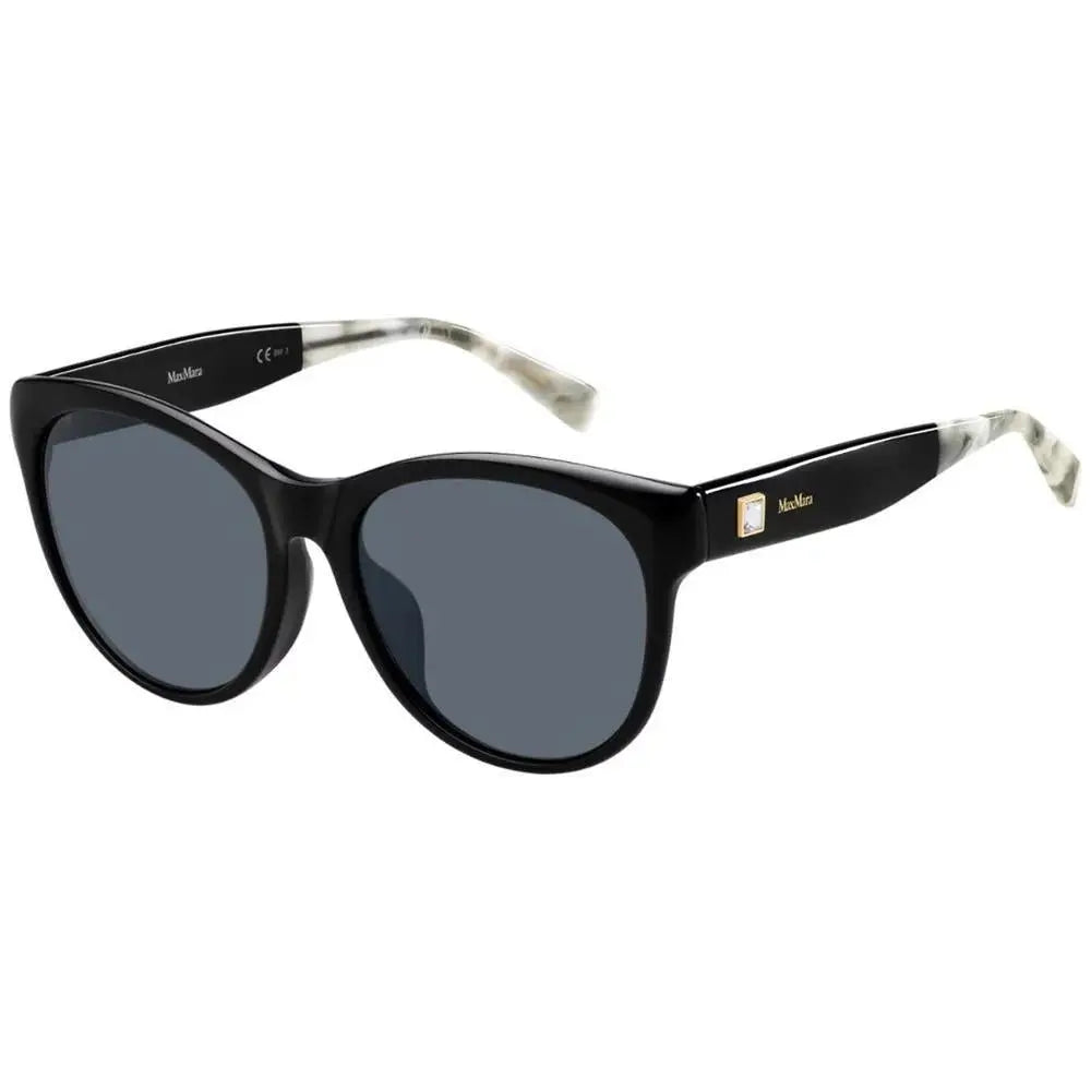 Óculos Max Mara Mm Leisure Fs W2M Ir 57 +AC0 - Preto/Cinza - Ótica Vision Care