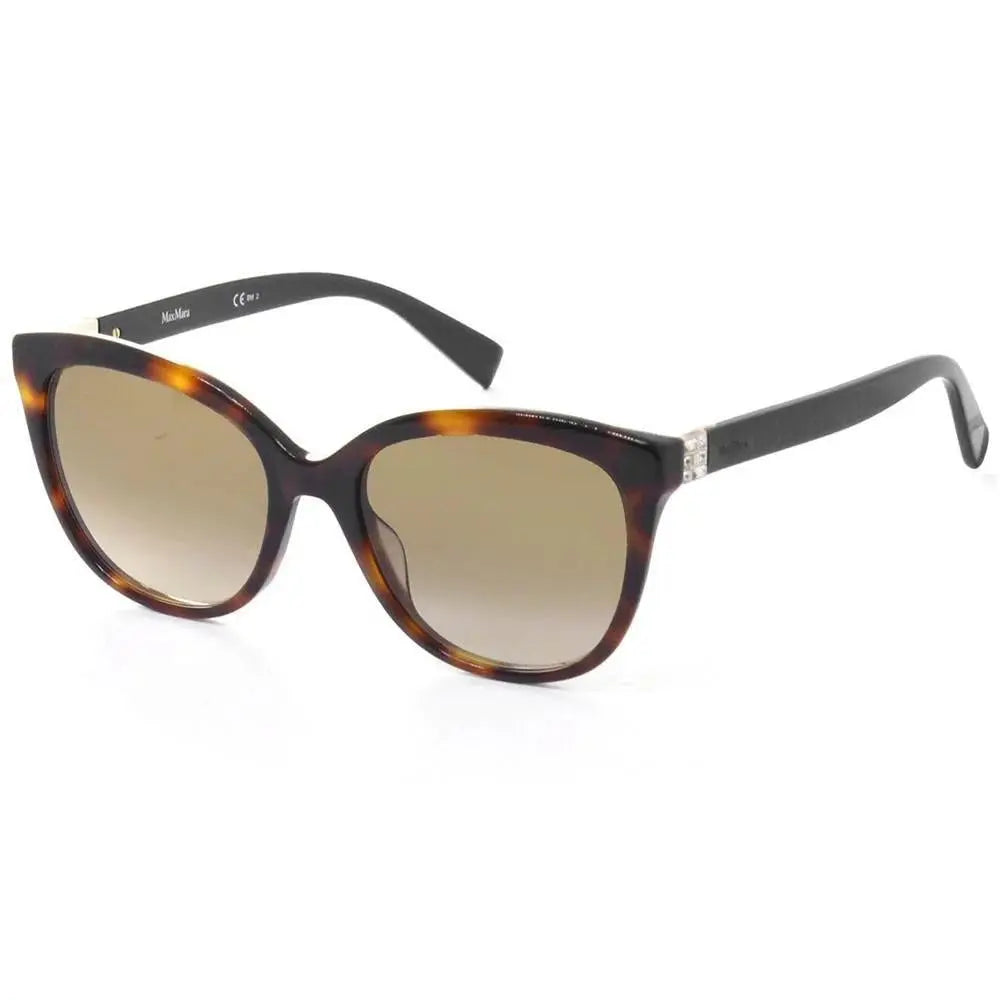 Óculos Max Mara Mm Tile 581 Ha 55 +AC0 - Havana/Marrom - Ótica Vision Care