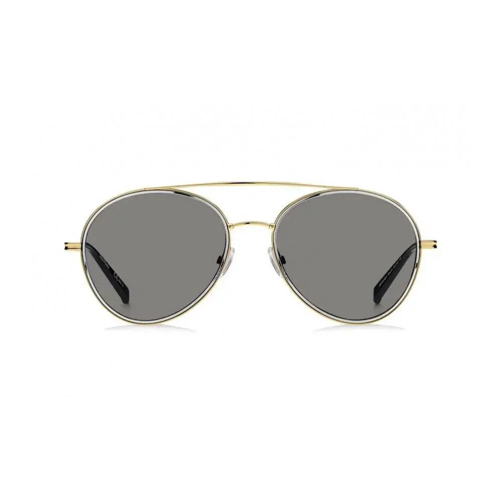Óculos Max Mara Mm Wire Ii B1Z Ir 54 +AC0 - Prateado/Cinza - Ótica Vision Care