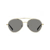 Óculos Max Mara Mm Wire Ii B1Z Ir 54 +AC0- Prateado/Cinza