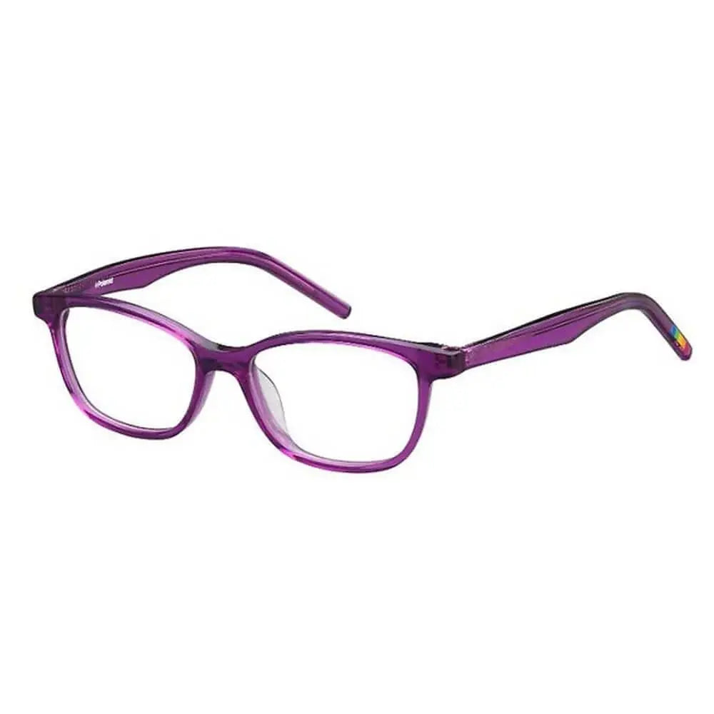 Óculos Polaroid Kids Pld D802 Hog 47 +AC0 - Cristal Violeta - Ótica Vision Care