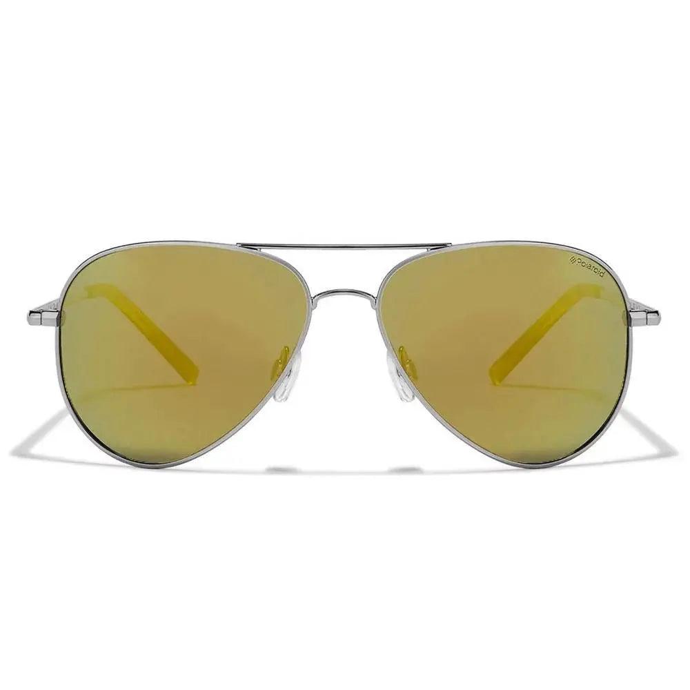 Óculos Polaroid Pld6012N 6Lb Lm 56 Rainbow Prata Dourado - Ótica FagLux