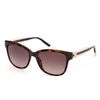 Óculos de Sol Guess GU7823 53F Fem. Marrom Branco