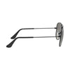 Óculos Solar Ray Ban Junior Aviador Rb9506s 220/11 52 Preto Brilho Lente Cinza Degradê