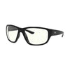 Óculos de Grau Ray-Ban Rb4300 601/B5 63 Preto Brilho Lente Transparente