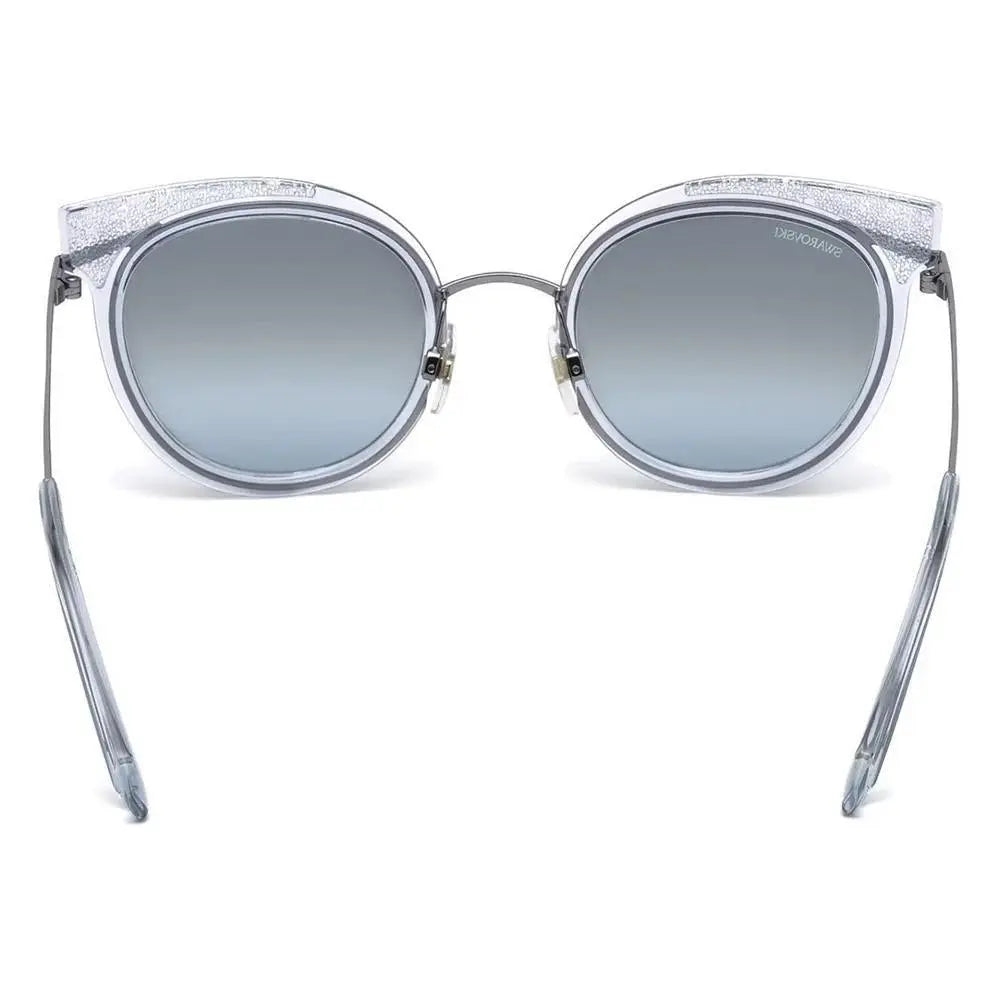 Óculos Swarovski Sk0169/S 84X 50 Prata Azul Claro - Ótica Vision Care