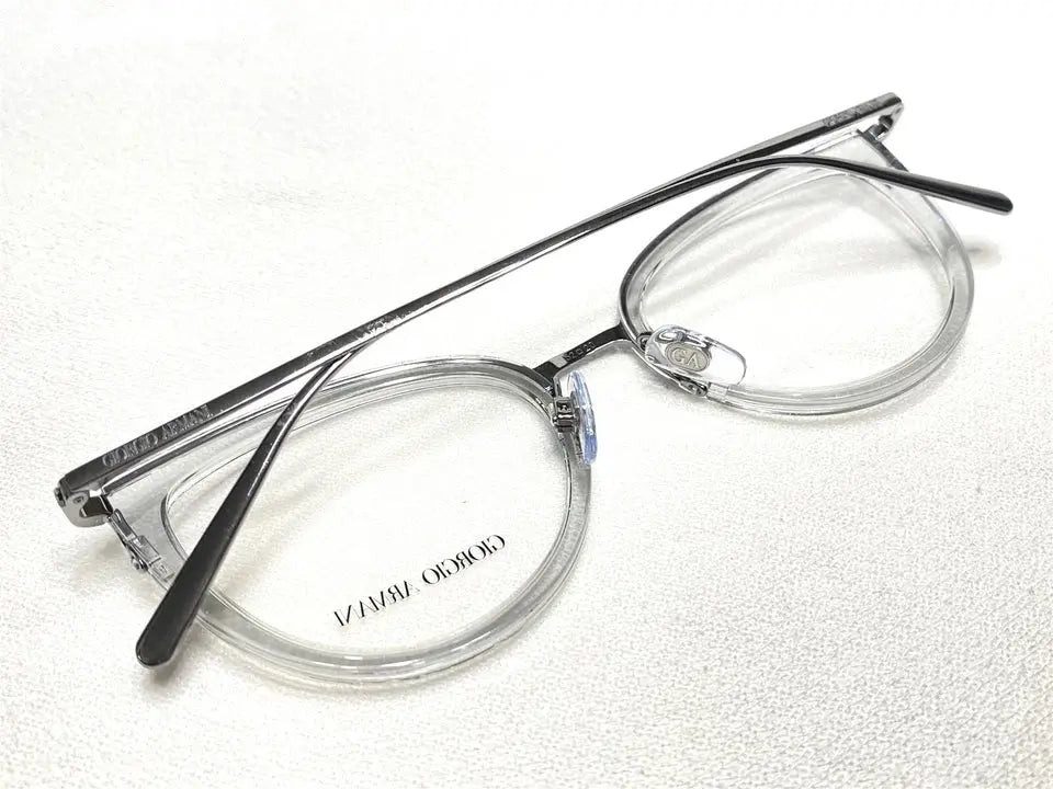 Óculos de Grau Giorgio Armani AR5068 3010 52 - Cinza/Gunmetal Giorgio Armani