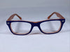 Óculos de Grau Ray-Ban RY1531 3762 azul marinho/laranja 46