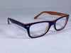 Óculos de Grau Ray-Ban RY1531 3762 azul marinho/laranja 46